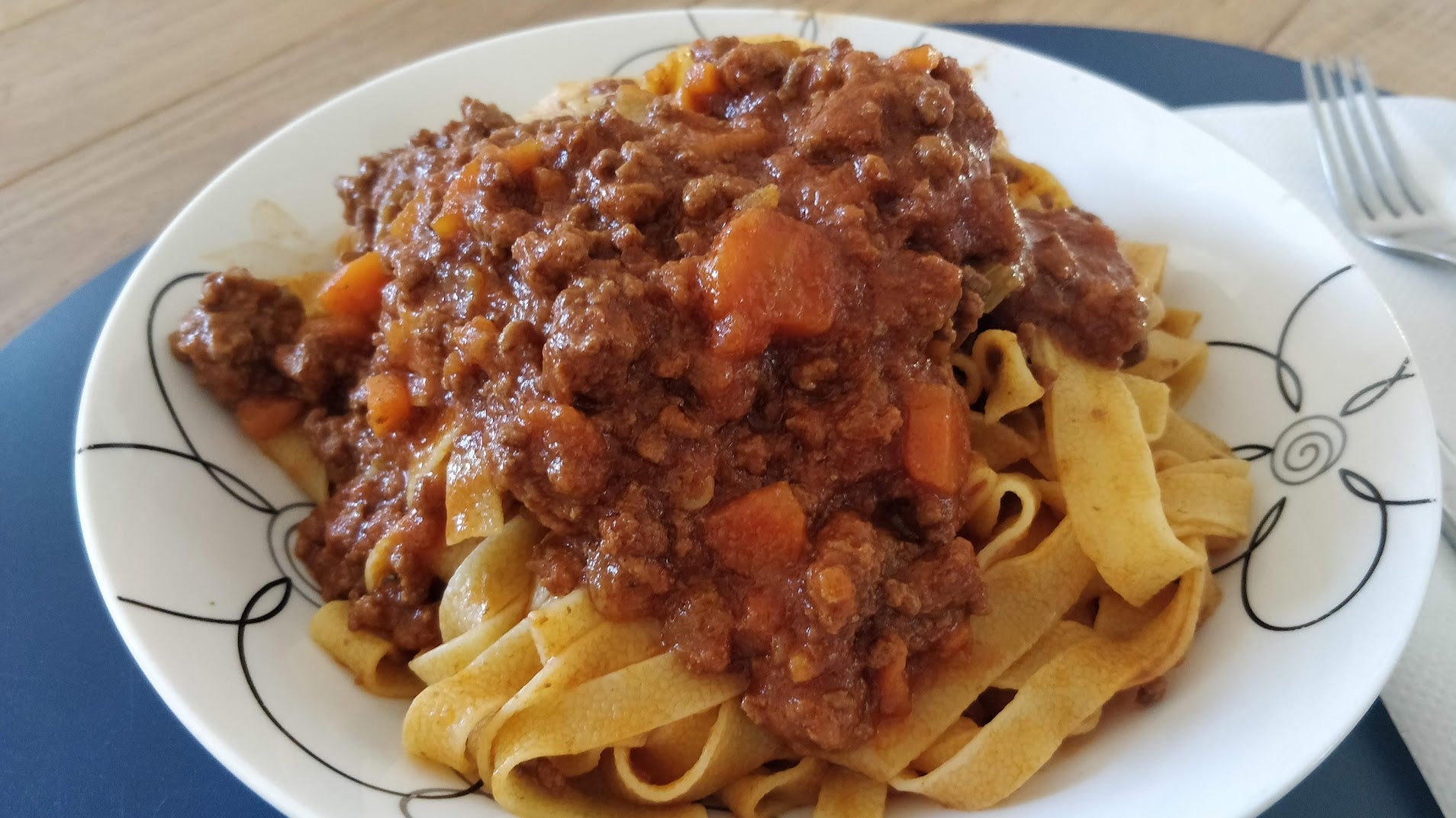 Tagliatelle alla bolognese