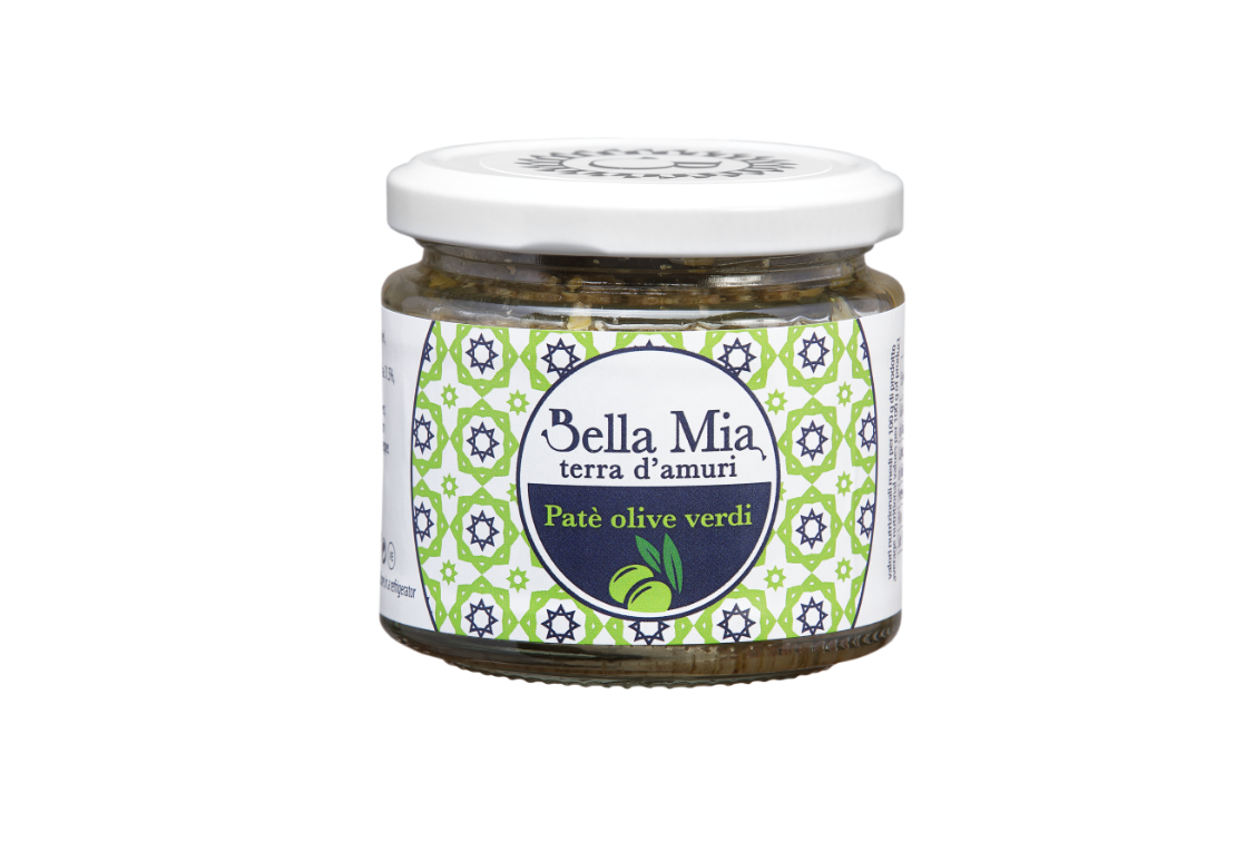 Håndlavet Siciliansk Grøn Olivenpaté