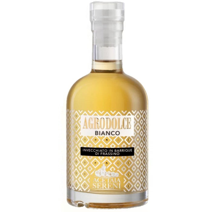 White Balsamic Vinegar - Agrodolce bianco aged in ash barrels