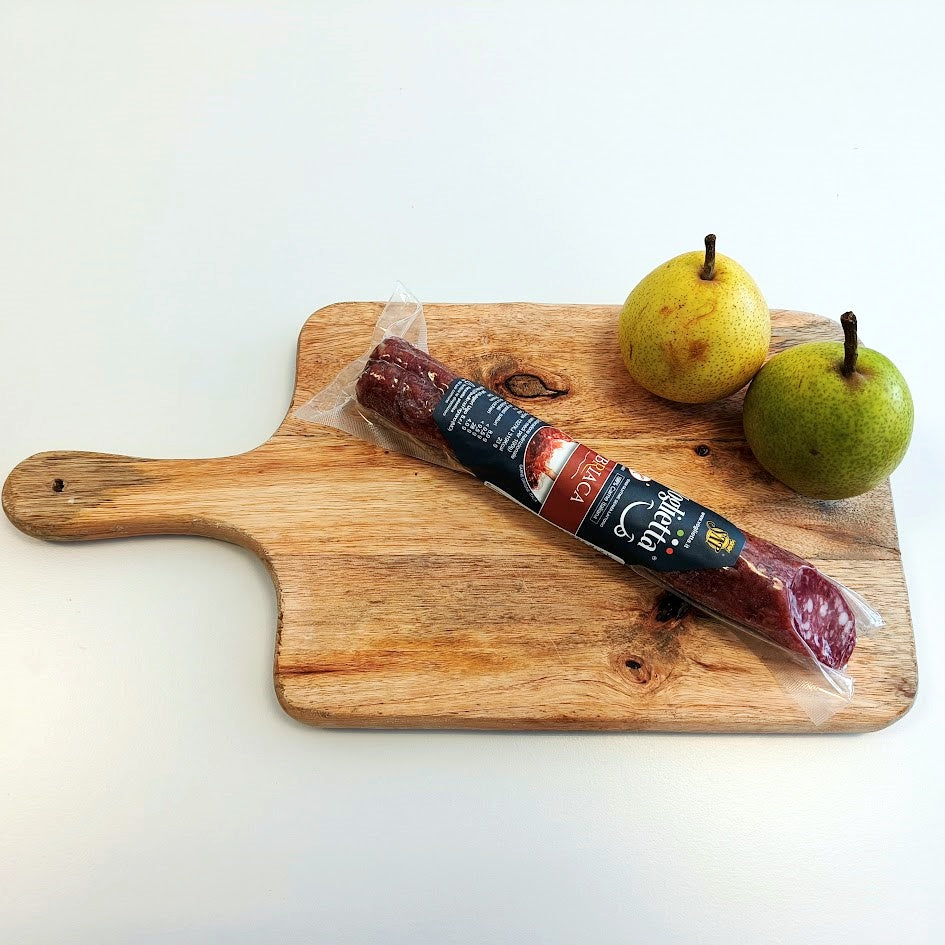 Voglietta ubriaca red wine salami