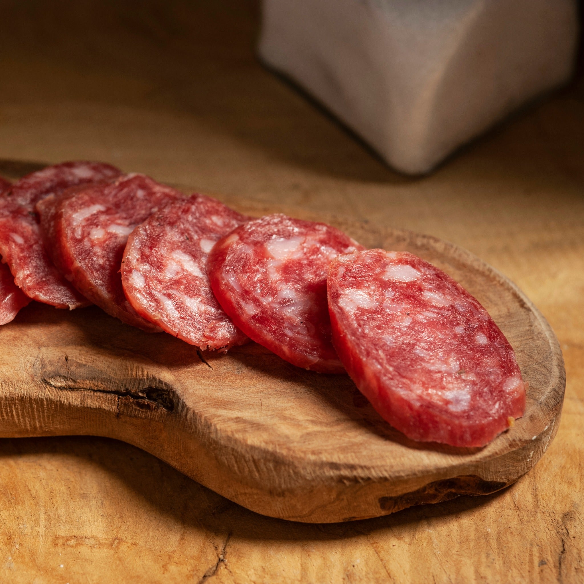 Voglietta ubriaca red wine salami